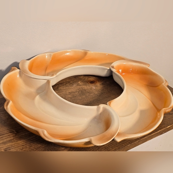 🤩Host Pick❤️Vintage 1960s Lane & Co MCM Appetizer Pottery Trays - Picture 3 of 8